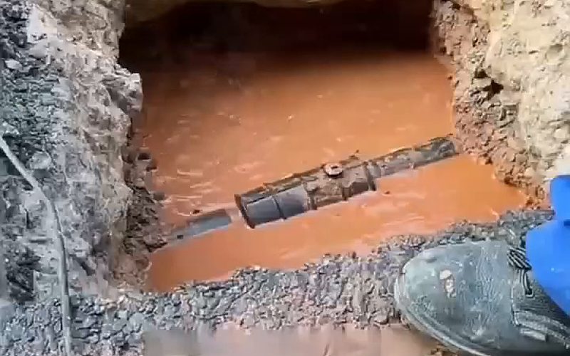 重庆漏水检测重庆江北区某写字楼消防喷淋管网掉压检测