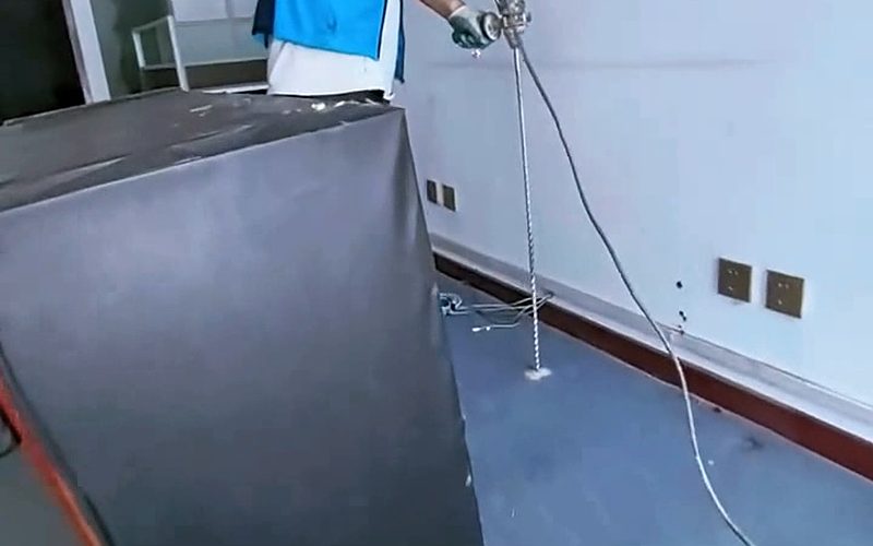 杭州漏水检测杭州拱墅区某写字楼地暖盘管漏水检测