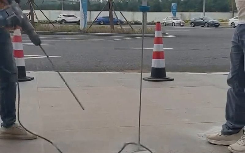合肥漏水检测合肥高新区某新建楼盘交付前供水管网验收检测