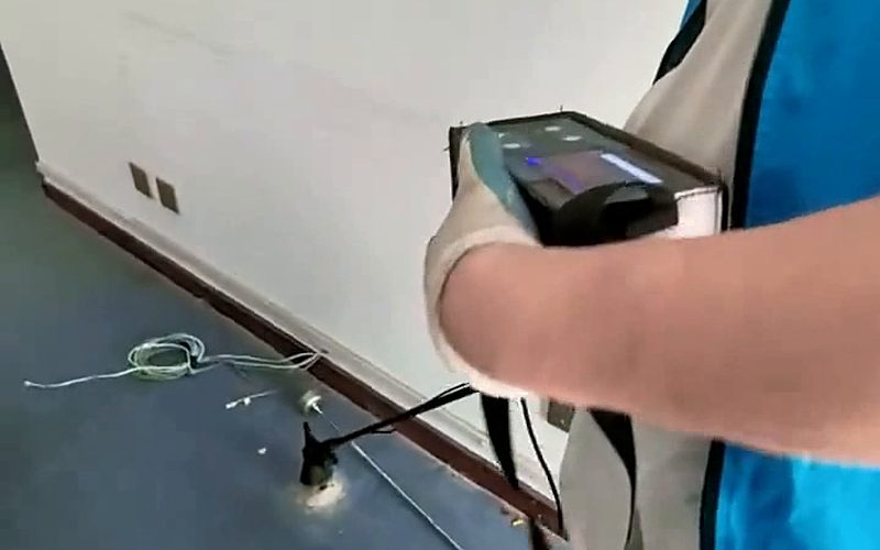 南京漏水检测南京秦淮区某老建筑墙内暗管漏水检测