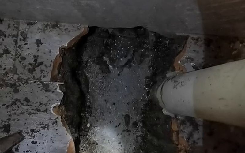 武汉漏水检测武汉江汉区某写字楼消防喷淋管网掉压检测